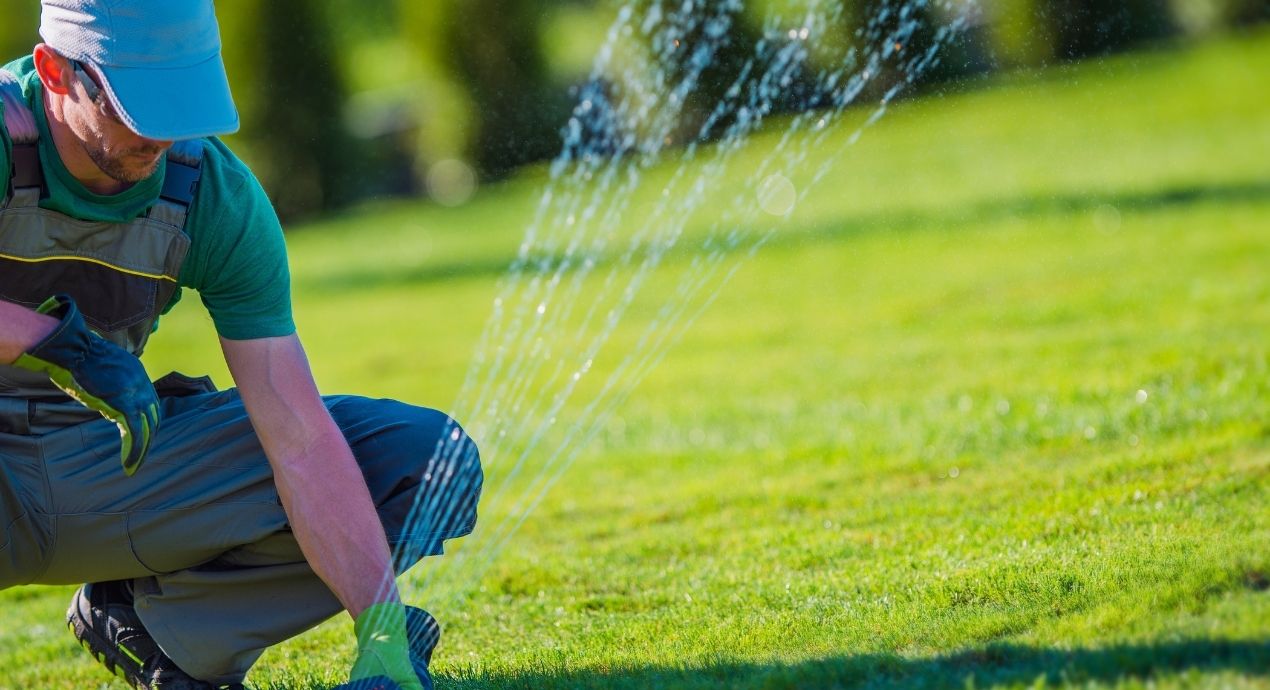 Inspecting Your Lawn Sprinkler