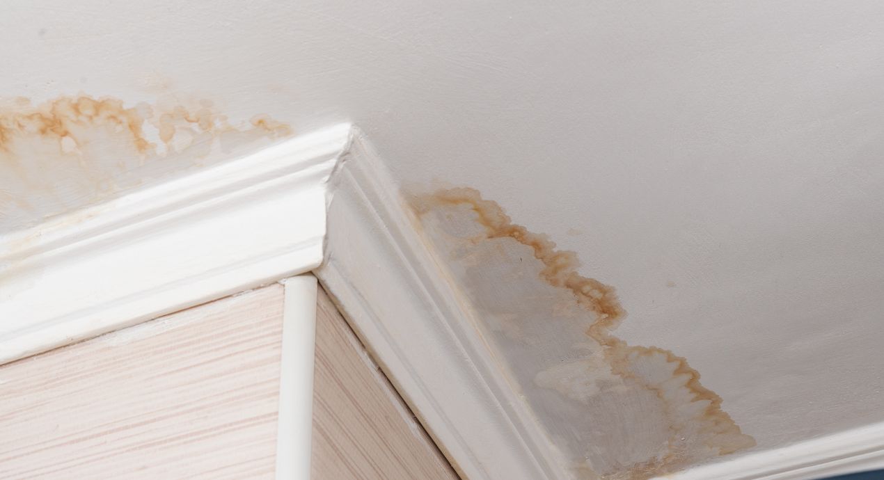 Water Stains On Ceiling Here S How To