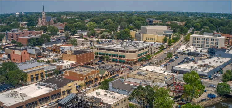 Downtown Naperville, Illinois
