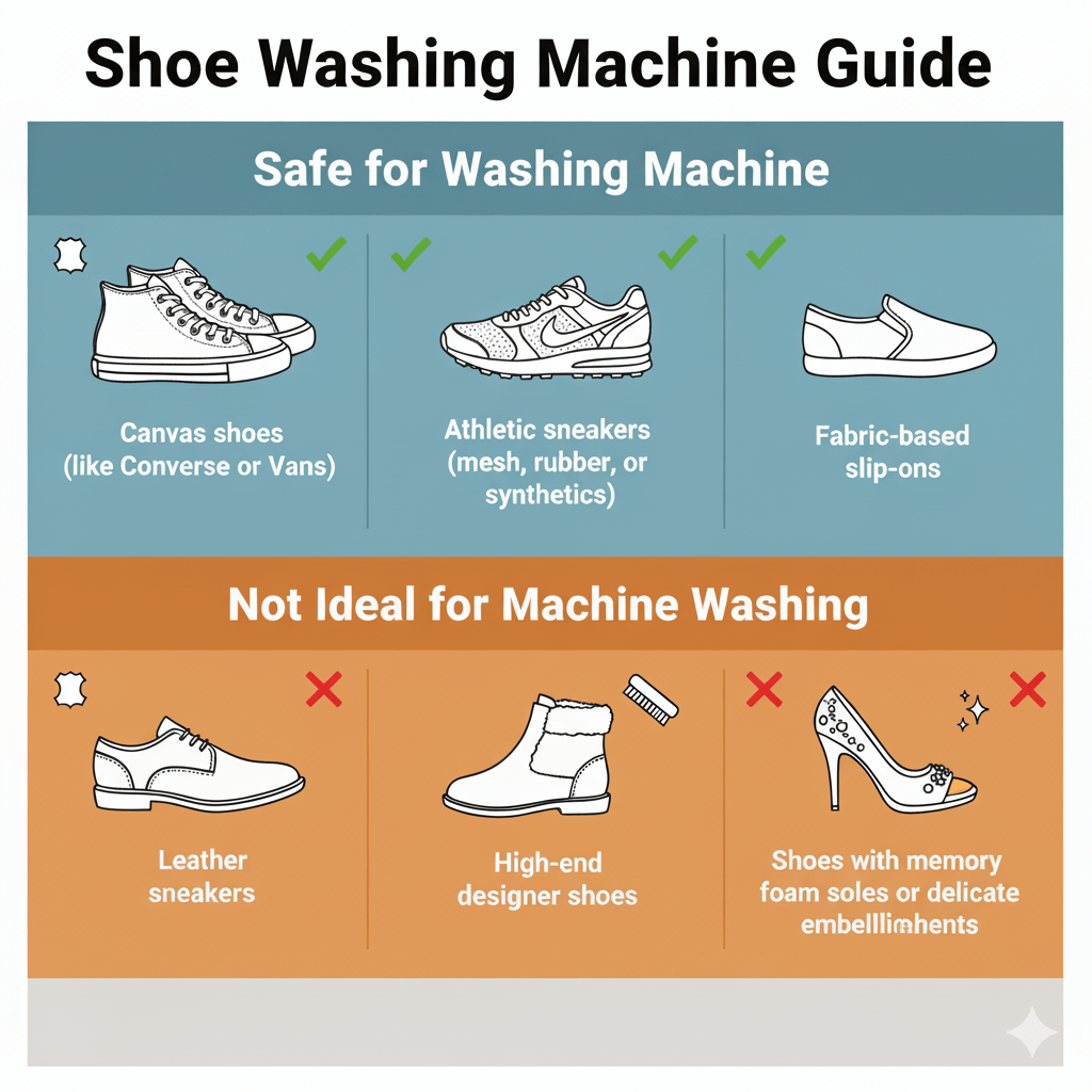 What Types of Shoes Can Go in the Washer?