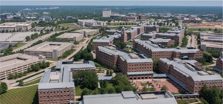 Cityscape of Overland Park, Kansas