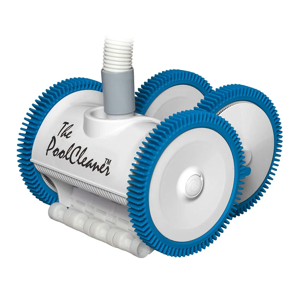 PoolCleaner 896584000020 automatic 4-wheel suction pool cleaner with self-adjusting turbines