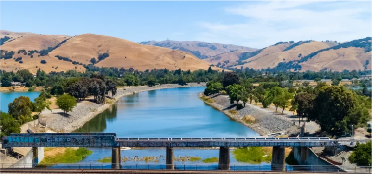 Cityscape of Fremont, California