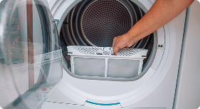 Clean the Lint Filter