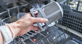 Check the Filter and Drain Basket