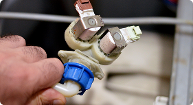 Examine the Gas Valve Solenoids (Gas Models)
