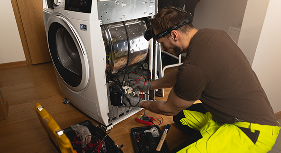 Clean and inspect the drain pump filter