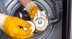 Clean the Drain Pump Filter